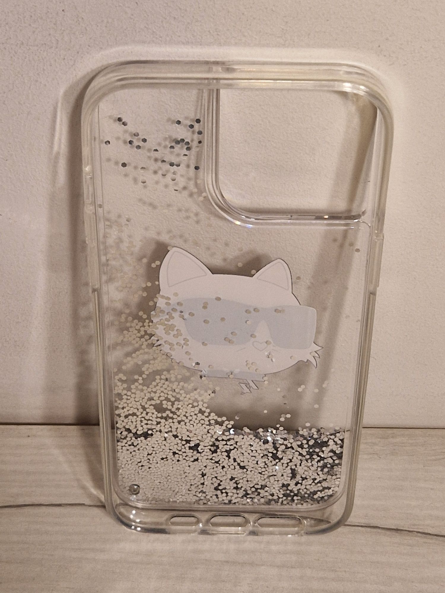 Oryginalne Etui KARL LAGERFELD Glitter Choupette Iphone 14 Pro Max