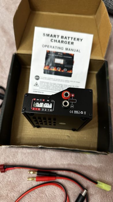 Carregador baterias Airsoft