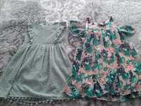 Dwie sukienki 116 letnie