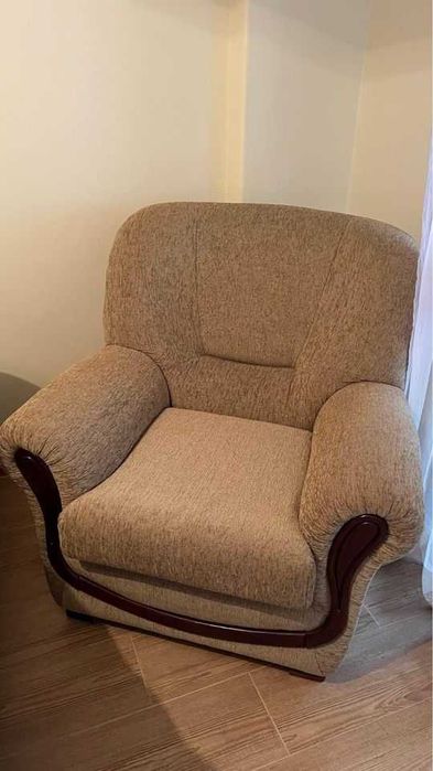 Conjunto Sofá cama 3 lugares + 2 cadeiras + sofá 1 lugar