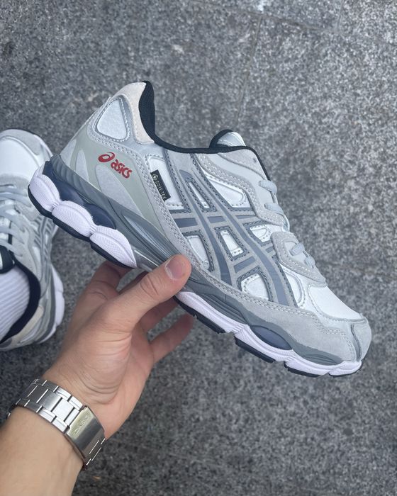 (БЕЗ ПЕРЕДПЛАТ) Asics GEL-NYC Grey/Beige Gore-tex (асікси гор текс)