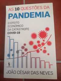 Livro 'As 10 questões da Pandemia' - João César das Neves