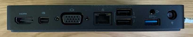 Replikator portów Dell K17A WD15 USB-C HDMI,VGA,LAN,USB
