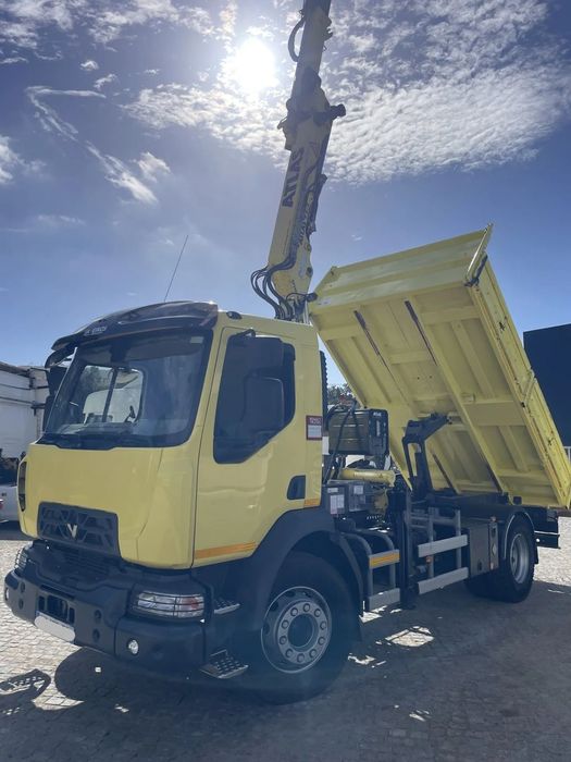 Renault D16 - 240Cv - Basculante C/ Grua - 2019