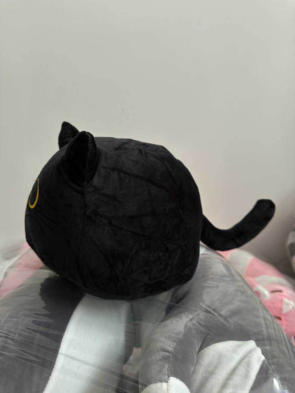Новинка! іграшка подушка Кіт чорний 35 та 55 см, Кот батон, Гусак
