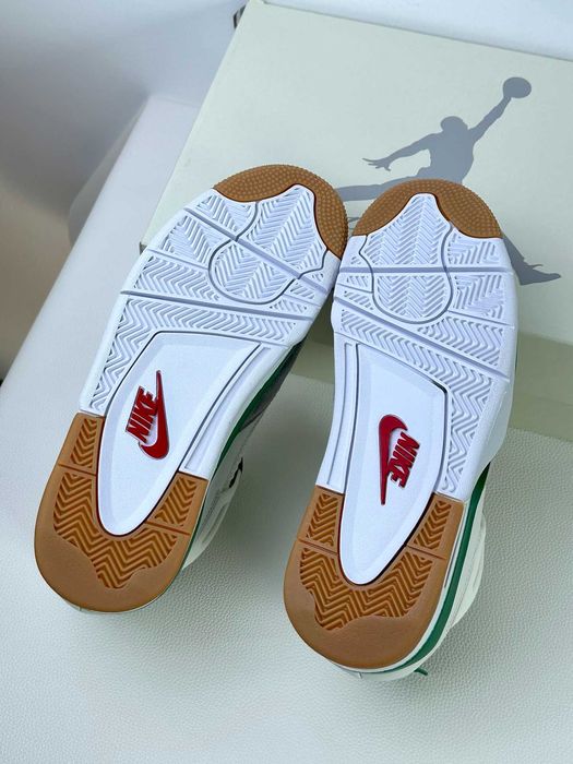 Białe Buty Jordan 4 Retro SB Pine Green Rozmiar.37.5
