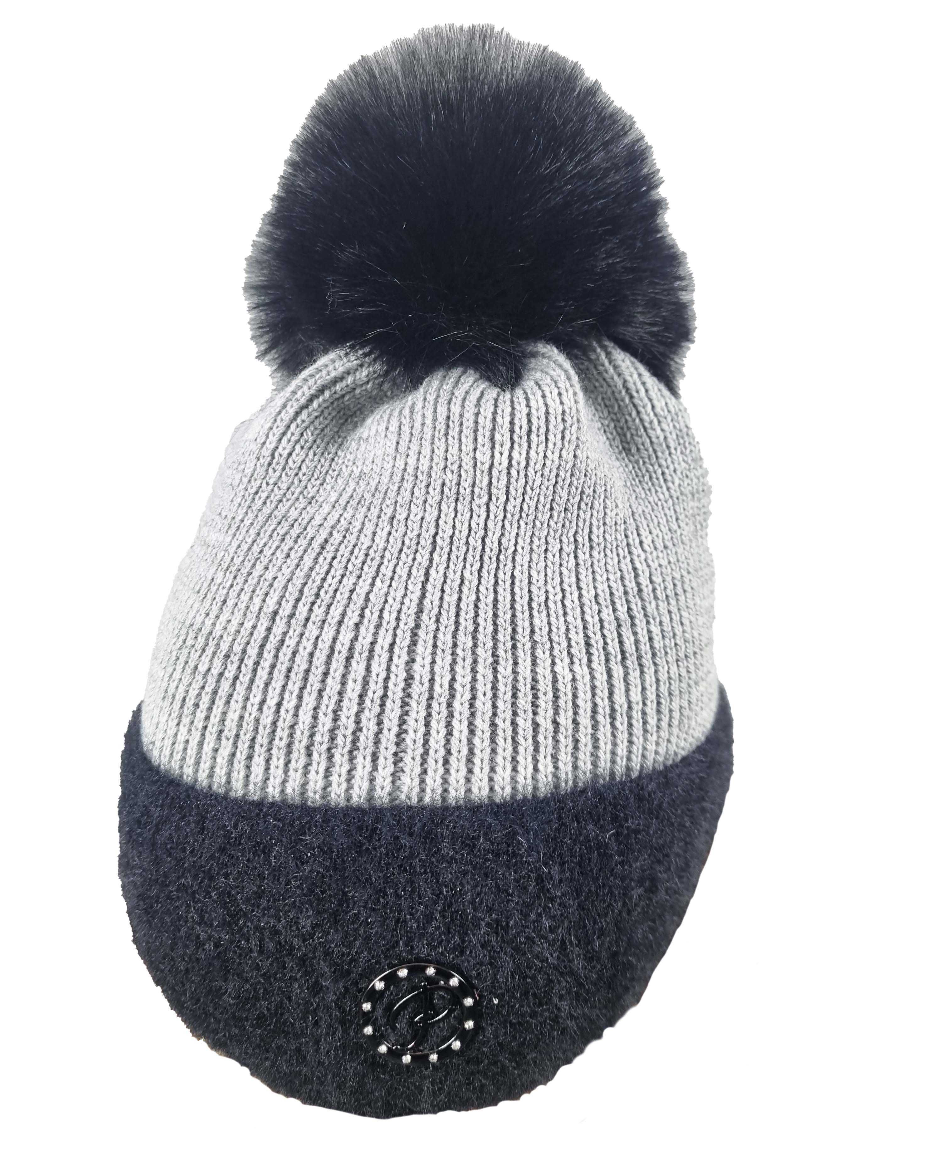 Perfect for Women czapka zimowa beanie czarny rozmiar uniwersalny