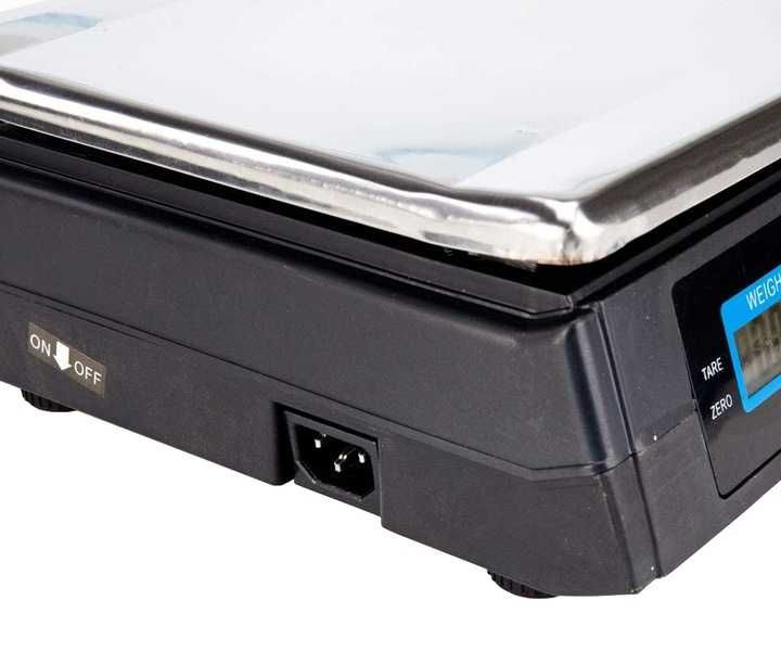 WAGA SKLEPOWA 40 kg 2g elektroniczna akumulatorowa magazynowa ładowana