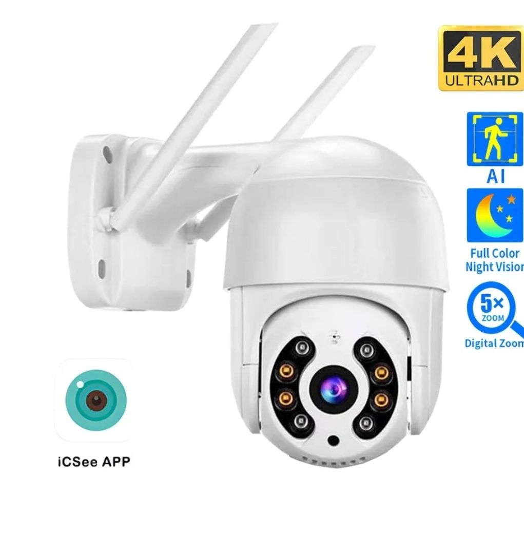 Câmara de vigilância wifi 4 k