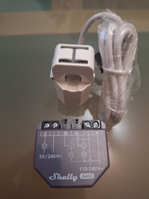 Shelly EM gen3 + pinça 50A