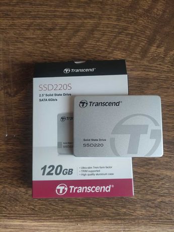 SSD Transcend 220s 120GB (6Gb/s) Read 500MB/s Write 300MB/s