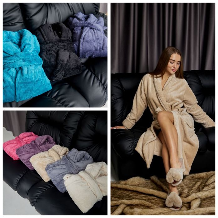 Жiночi теплi халатики