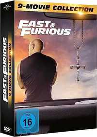Film Fast And The Furious 1-9 płyt Szybcy i wściekli Kolekcja