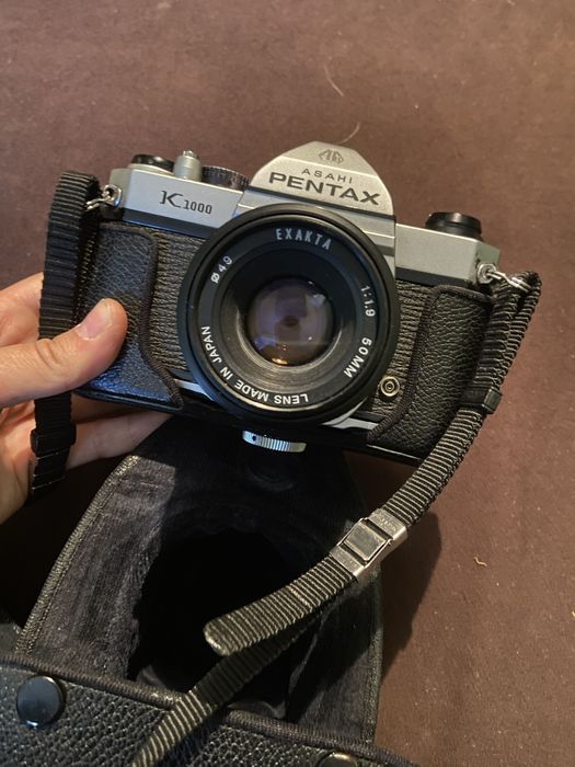 Pentax k1000 aparat analogowy maly format