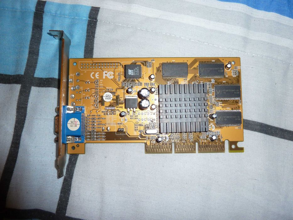 Placa gráfica Geforce mx-200 64 mb | RetroTech | Colecionador |