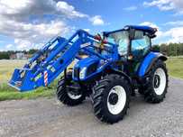 NEW HOLLAND TD5.85 z ładowaczem czołowym STAN BARDZO DOBRY farmall