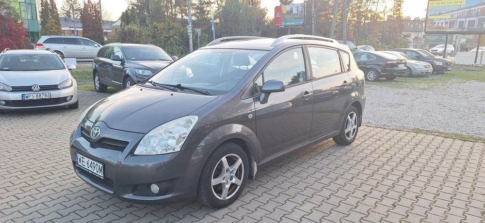Toyota Corolla Verso 2007/2008*Toyota Corolla Verso*Salon*Klima*Mały przebieg
