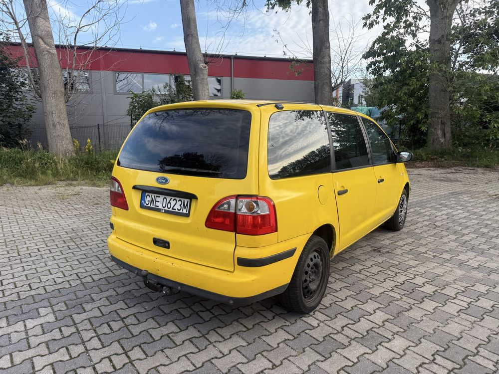 Ford galaxy 1.9 tdi klima, hak (2000kg)