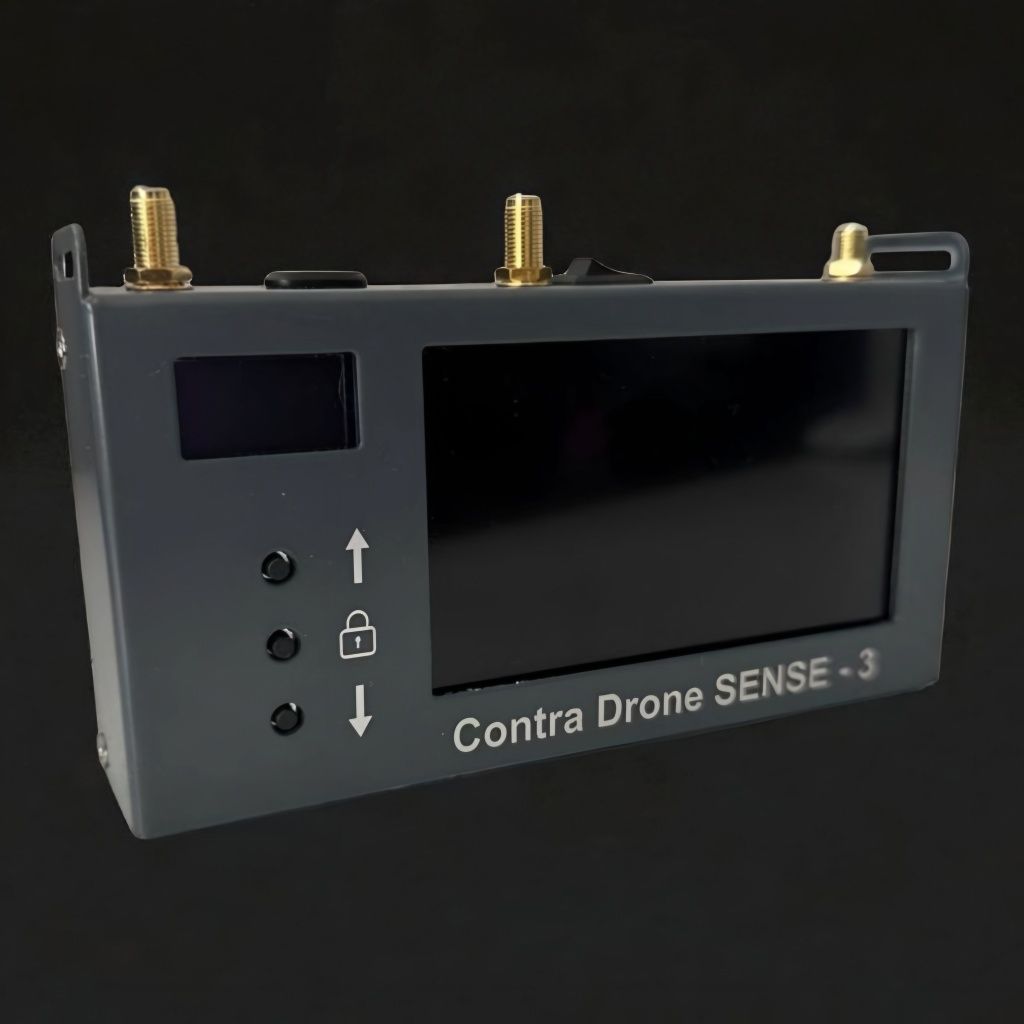 Детектор дронів фпв CONTRA-DRONE SENSE-3, 1.2/3.3/5.8 ГГц Детектор Fpv