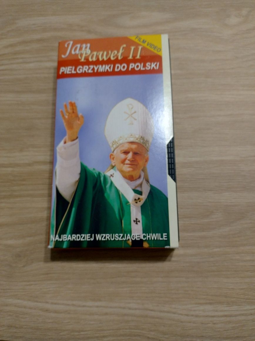 Kaseta VHS Jan Paweł II Pielgrzymki do Polski