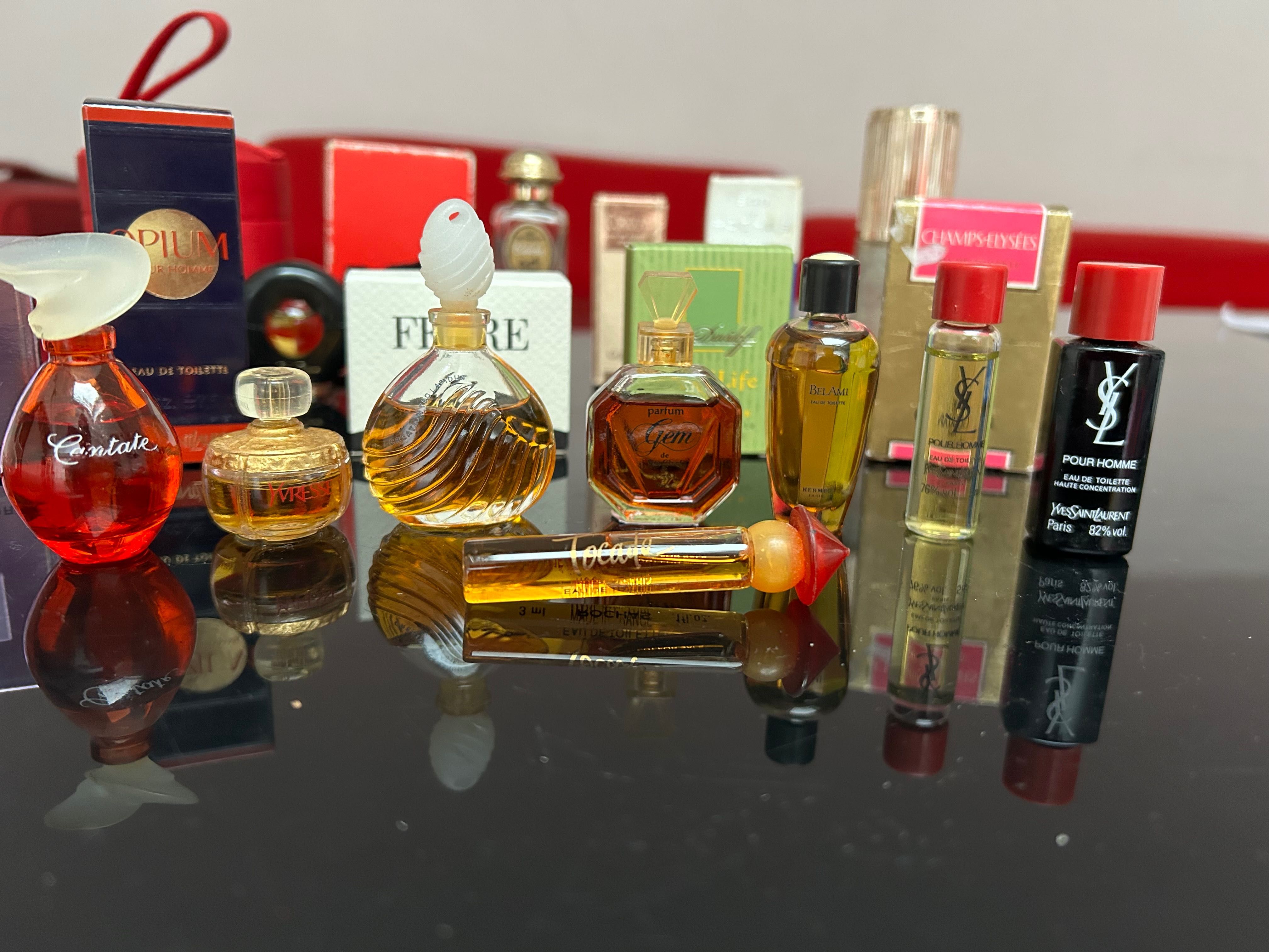 Ferre Hermes bel ami YSL Opium Van Cleef Gem Jean Patou Enjoy Tocade