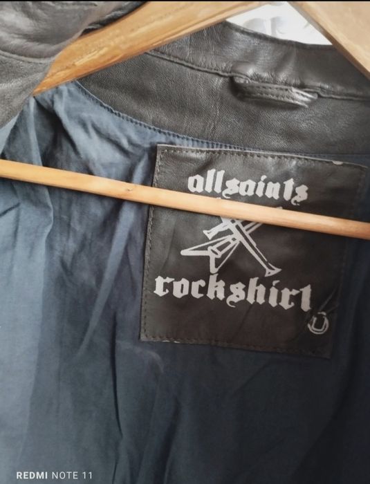 Czekoladowa kurtka koszula skóra naturalna