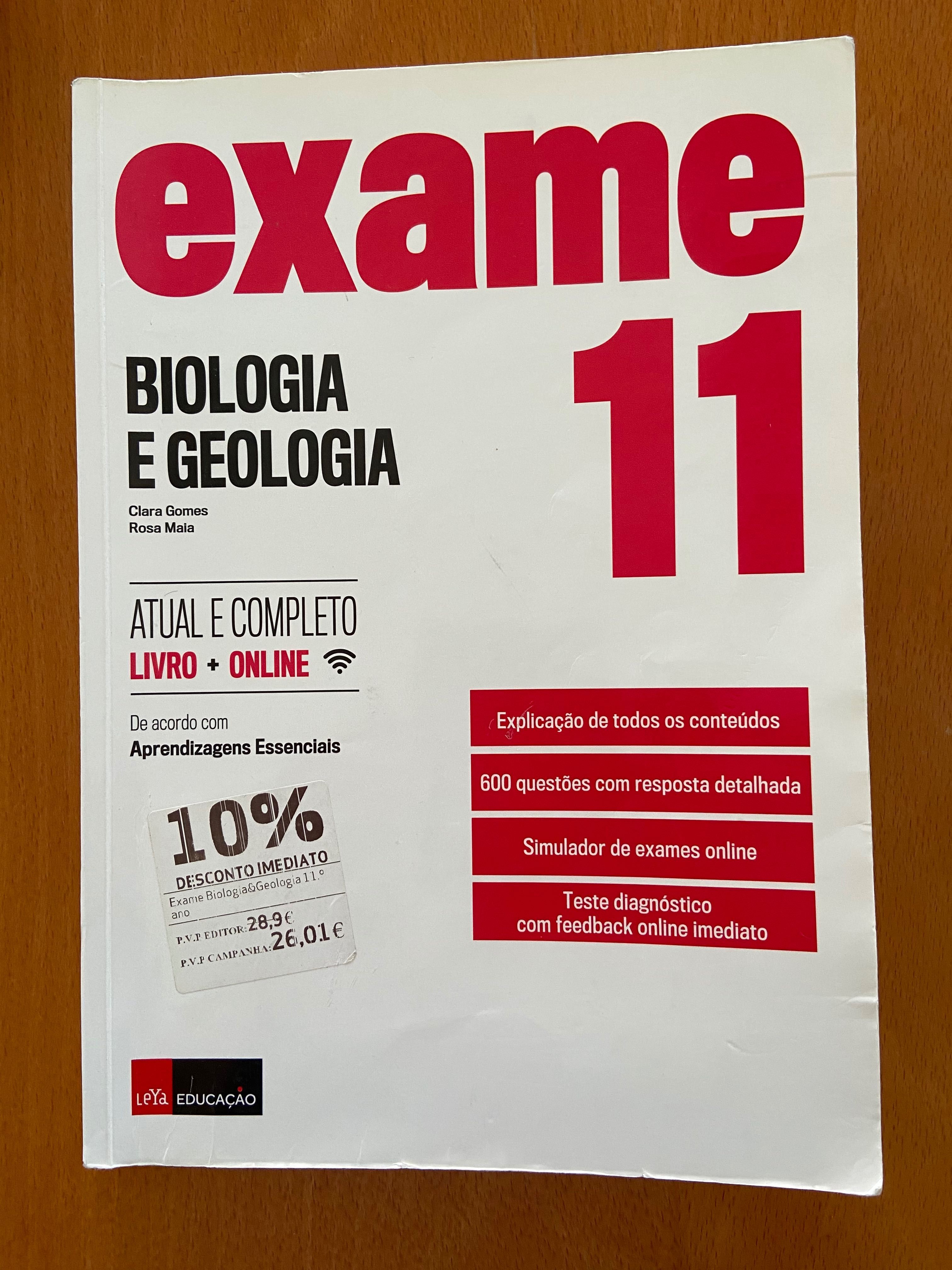 Biología e geología 10 e 11 preparar exames