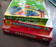 Детский пластилин, цветной