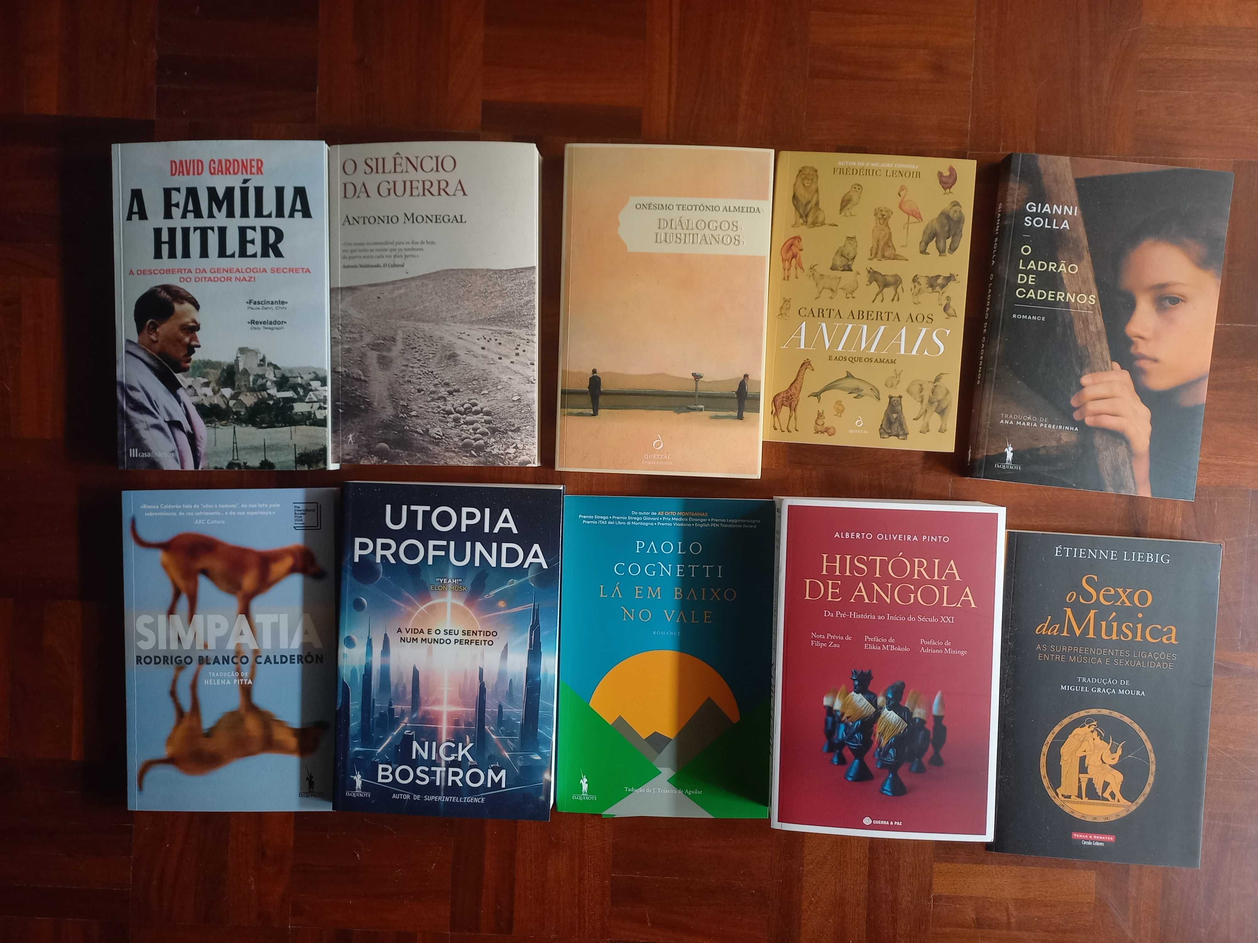 Lote de 34 livros