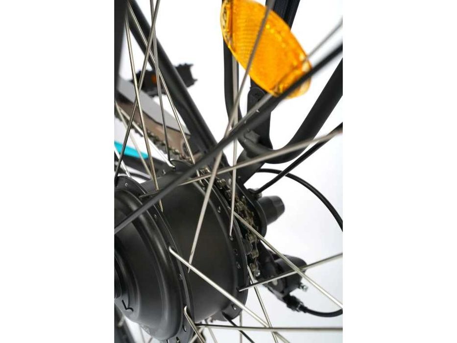 Rower elektryczny LOVELEC Nardo 26" Czarno/Niebieski i Czarno/Zielony