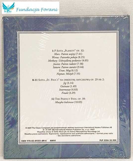Holst - Muzyka i Astrologia CD+KSIĄŻKA - P1726