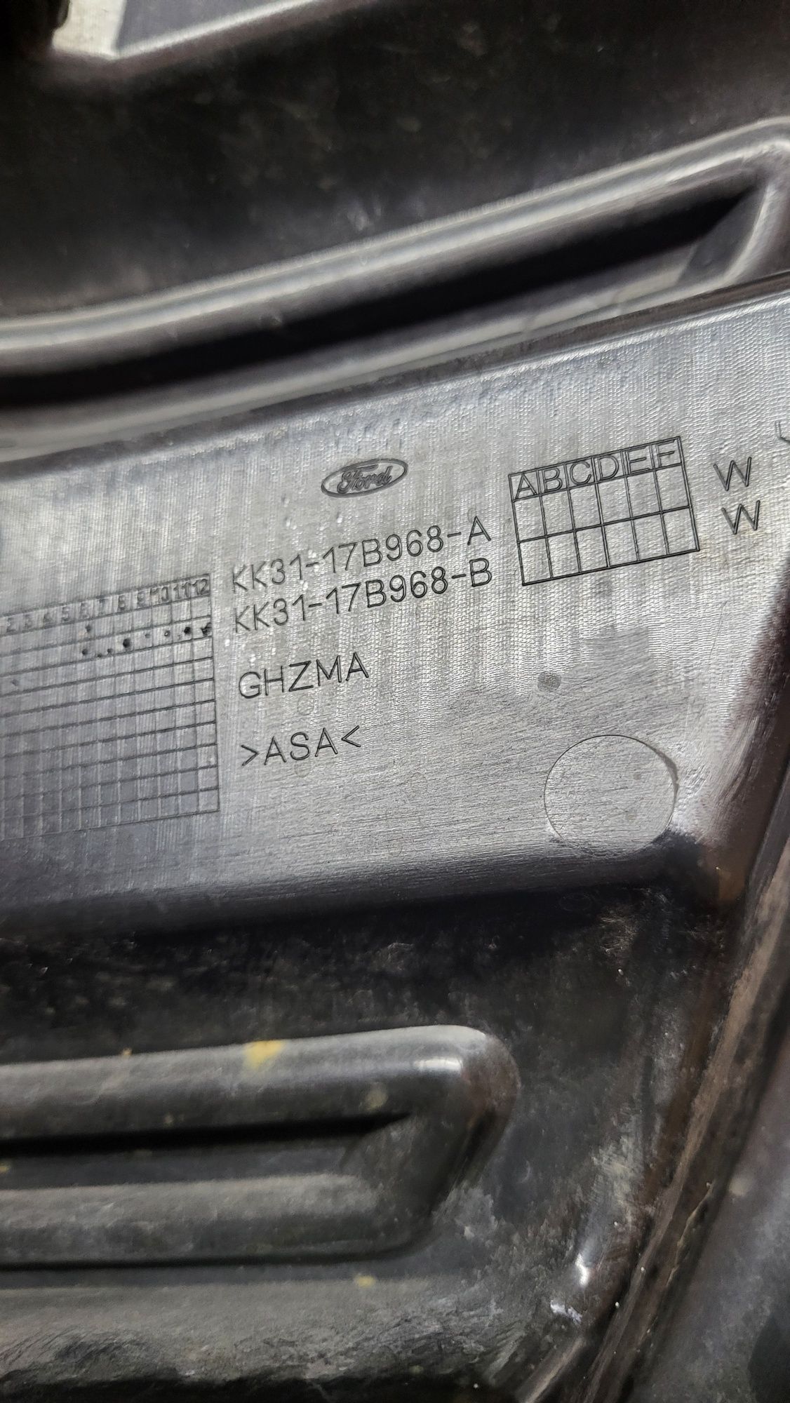 Grill atrapa kratka FORD TRANSIT MK8 2020r