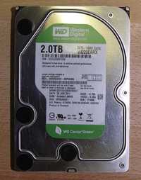 Жёсткий диск Western Digital 2.0TB Green™ WD20EARX-00PASB0 SATA/64MB