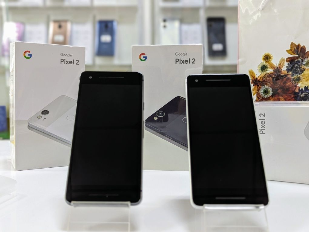 Google Pixel 2 128Gb  Just Black,Clearly White.Original.New