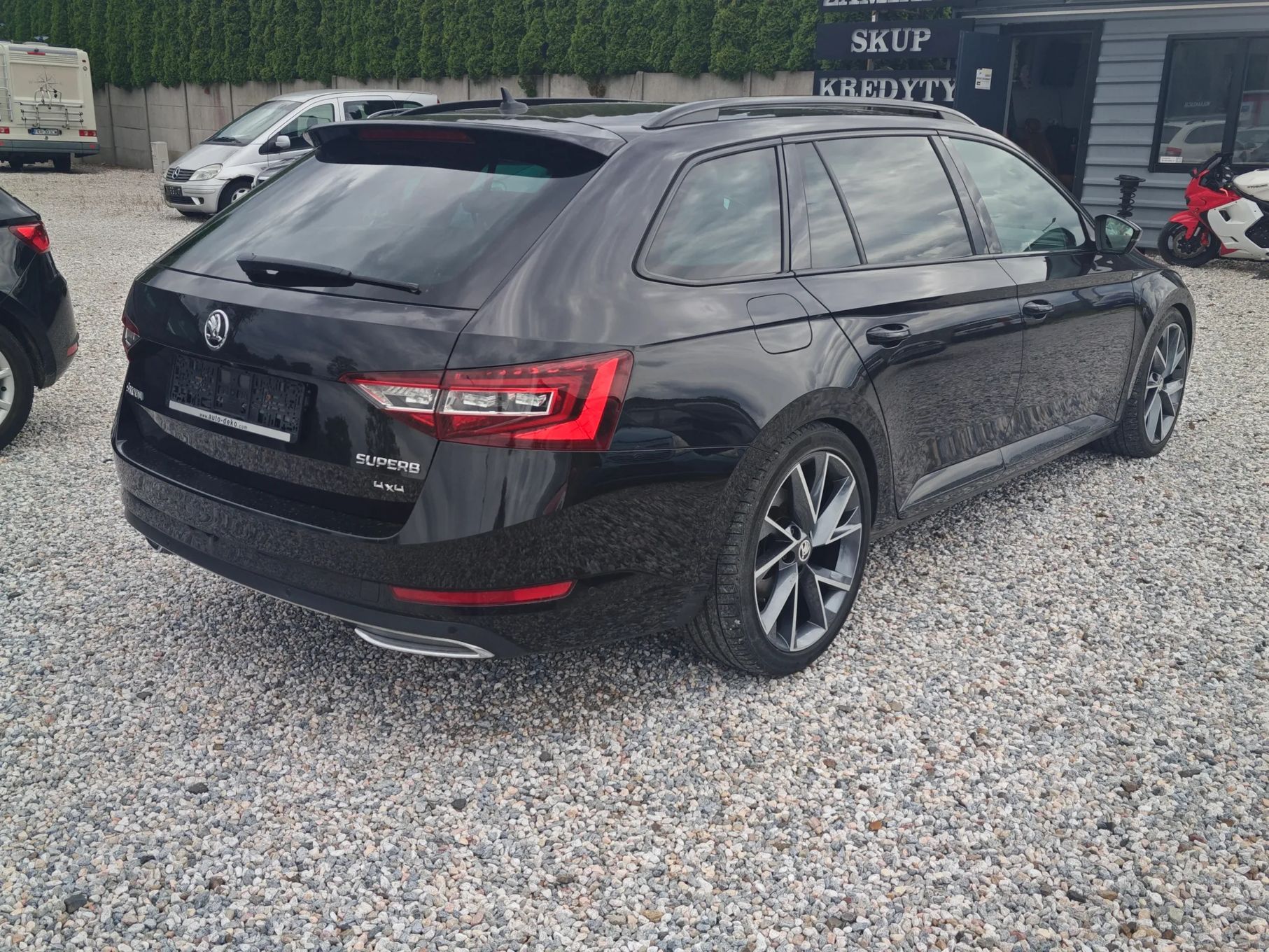 Skoda Superb SPORTLINE / 4x4 / DSG / WEBASTO / Nowy Rozrząd/Bogato Wyposażony