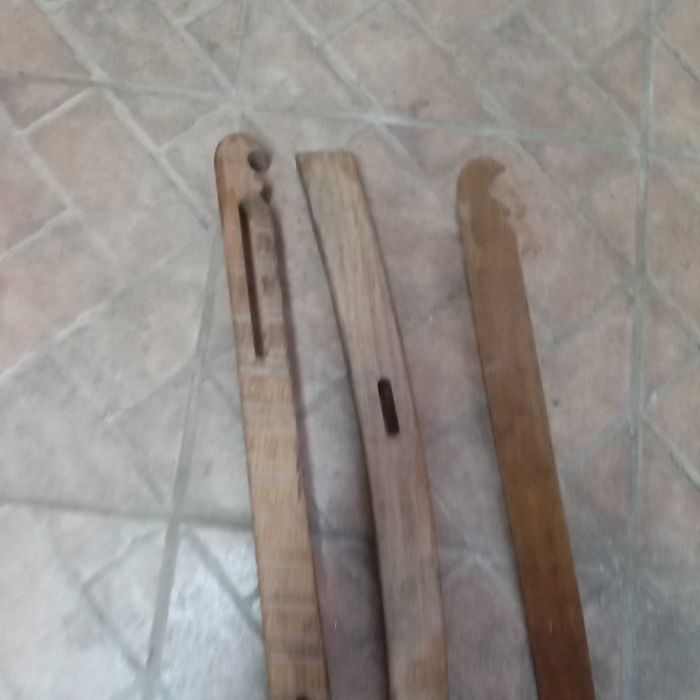 Traves de madeira para consertar cadeiras,  96cms comp e 3 cms espess