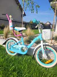 Błękitny Rower 14" dla dziewczynki