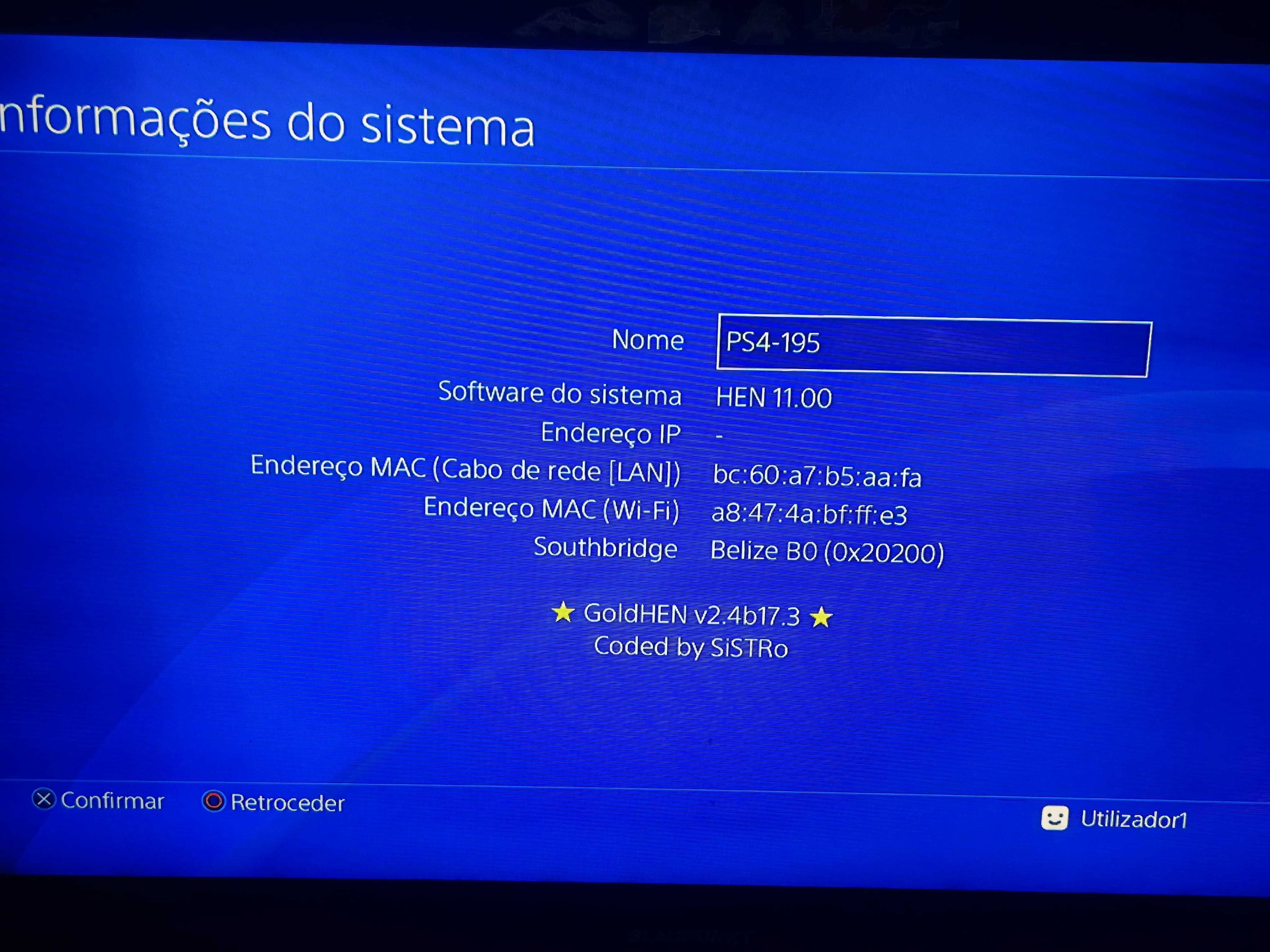 Consola PS4 Slim versao 11.00
