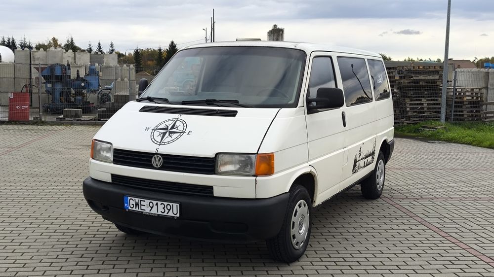 VW T4 TRANSPORTER 9 Osobowy 1.9TD 68km 1999Rok Opłaty 2026