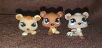 Littlest Pet Shop (LPS) - miś, misie, trojaczki (#1554, #1555, #1556)