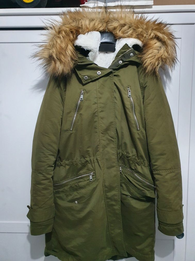 Damska Parka przejściowo zimowa XS [mango]