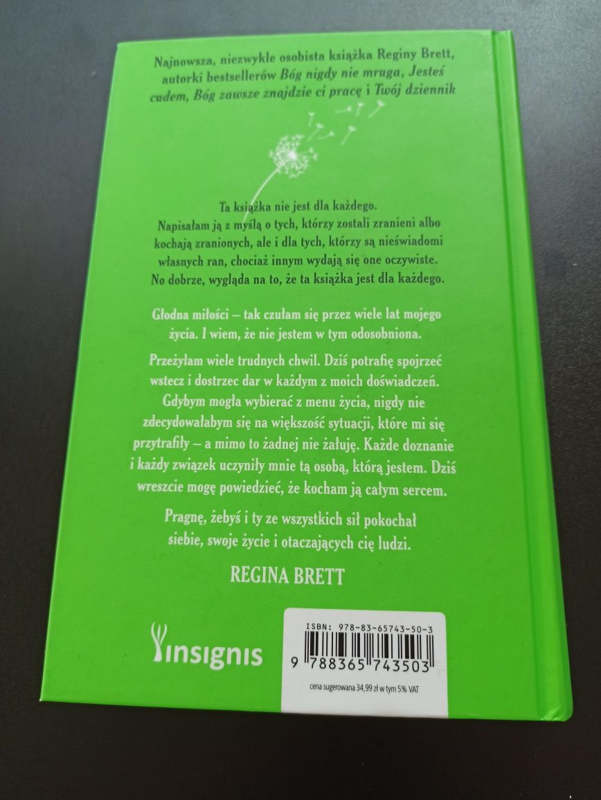 Kochaj 50 lekcji jak pokochać siebie, swoje życie i ludzi Regina Bret