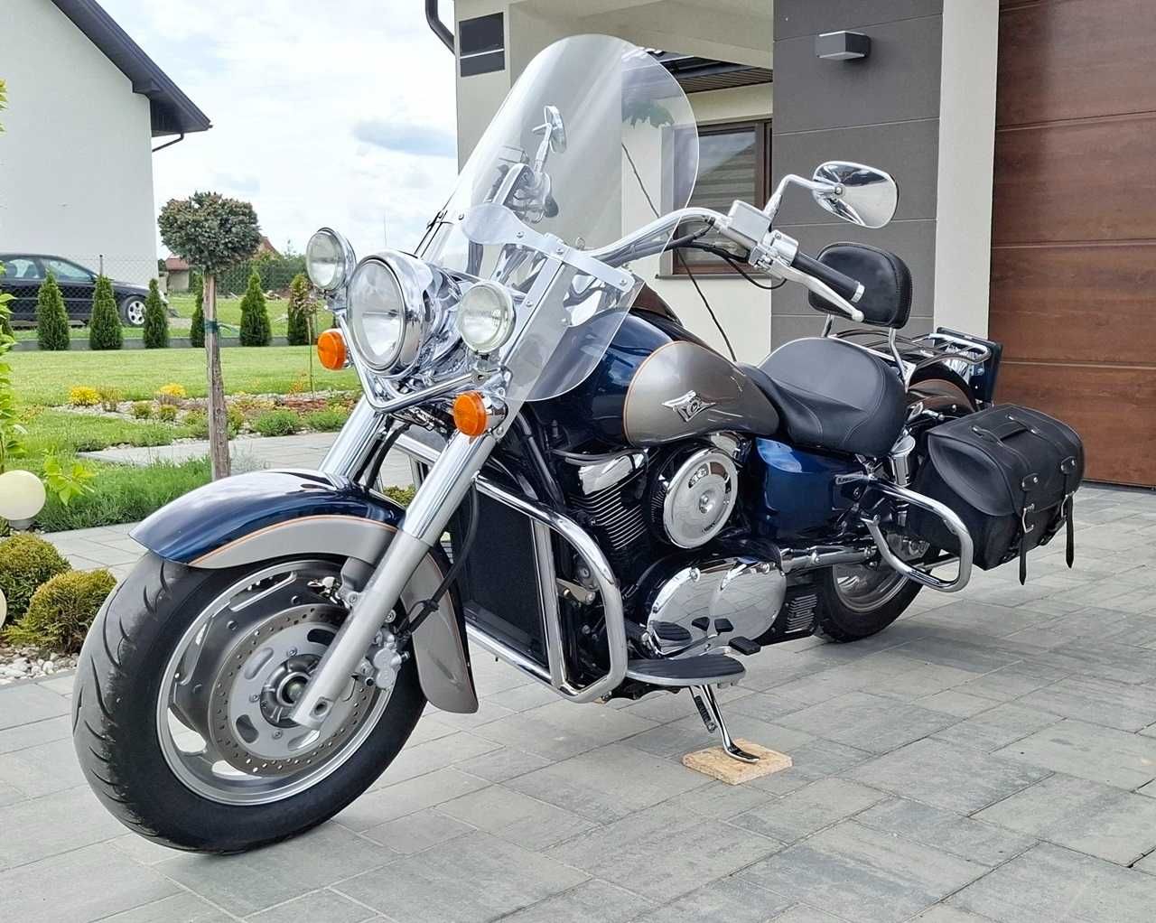 Kawasaki VN 1600 Classic 2007r., EUROPA, 2 x wydech, bezwypadkowy!
