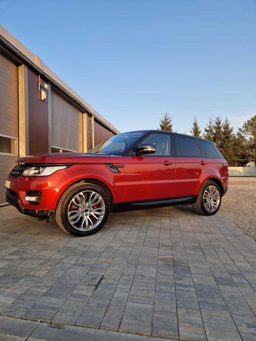 RANGE ROVER SPORT 5.0  510KM /salon PL/lekko uszk/ fa vat /silnik igła