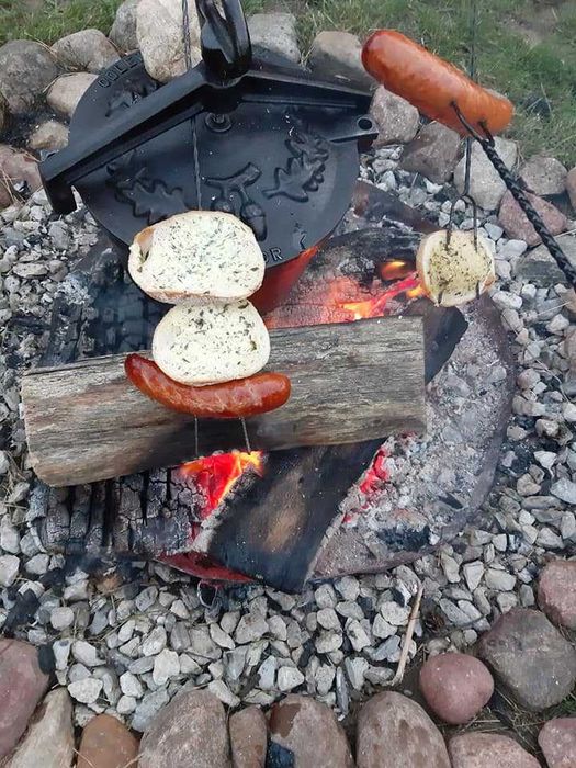 pieczonki myśliwski kociołek garnek żeliwny 9 litrów