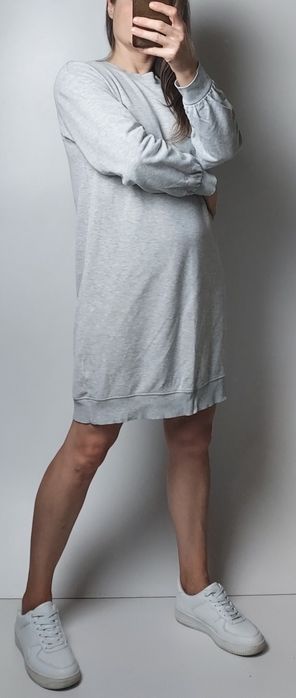 H&M MAMA_ciążowa dresowa sukienka_S