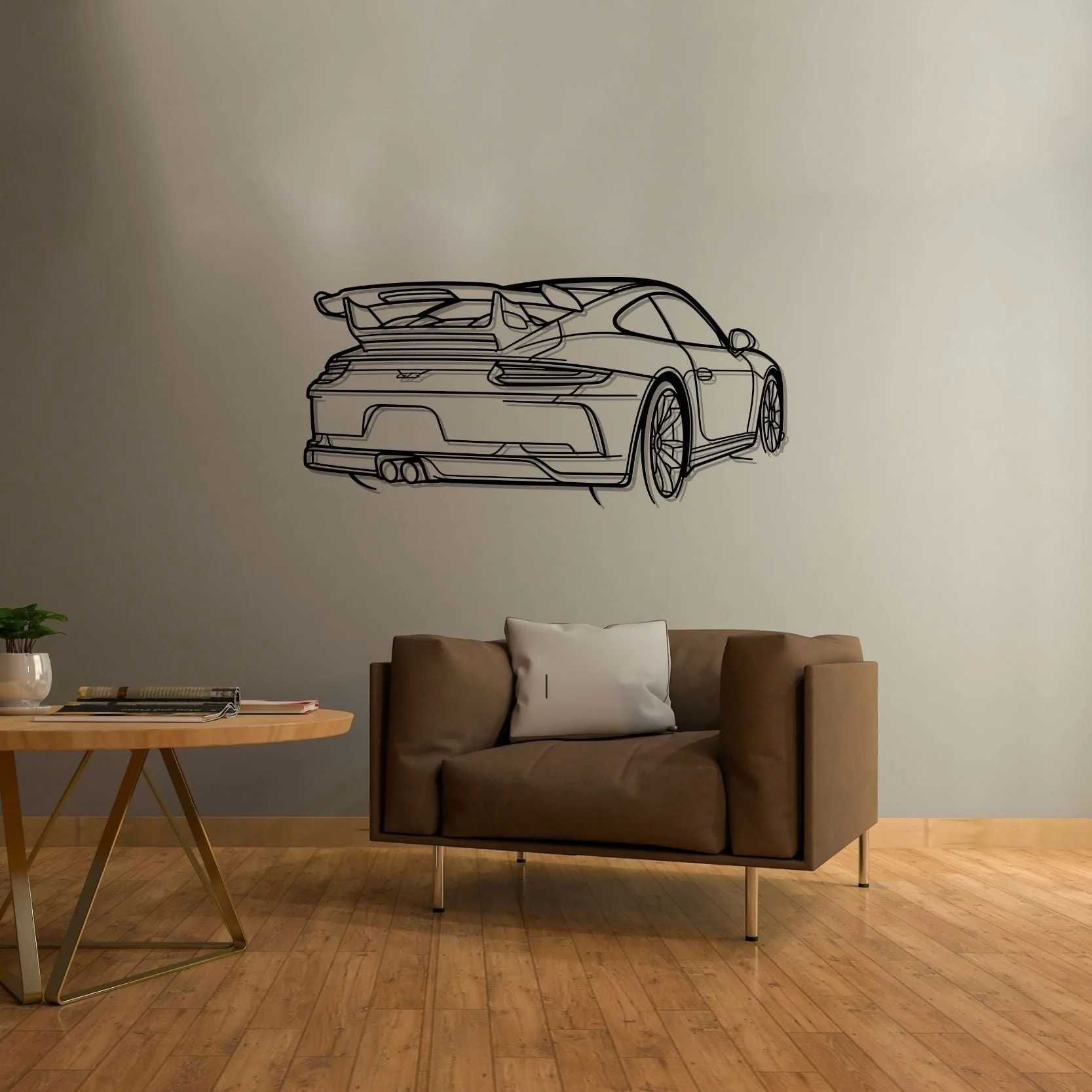 Відчуйте драйв! Панно з Porsche 911 GT3 - захоплюючий авто декор!