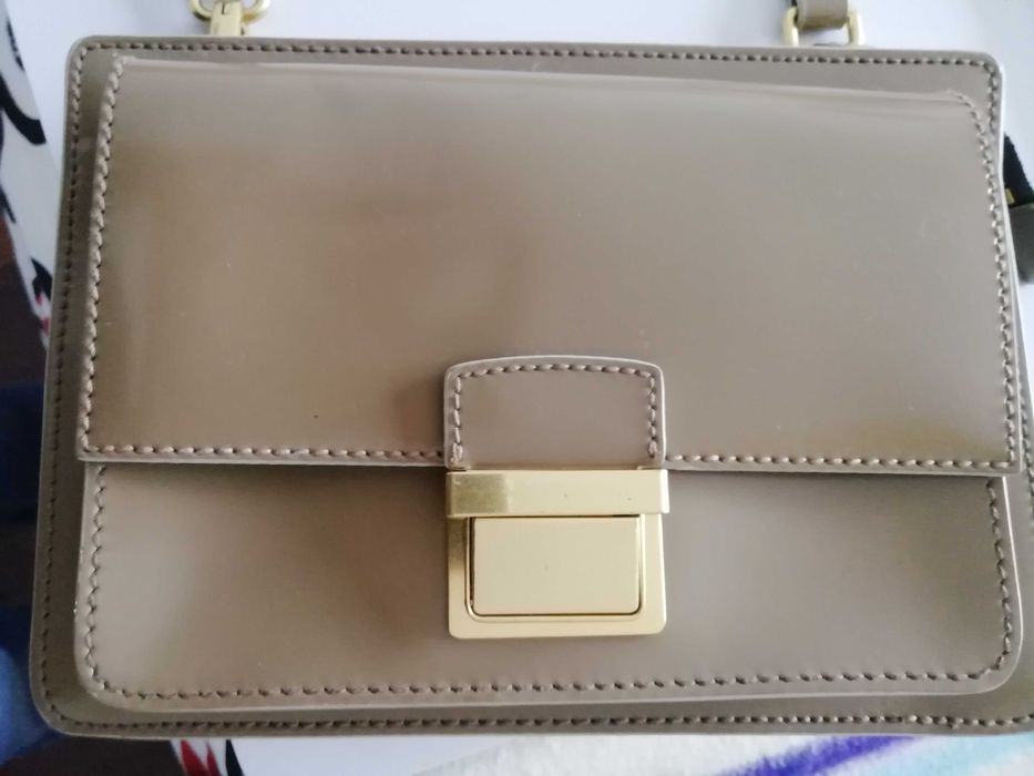 Carteira tira-colo Bimba y Lola beige