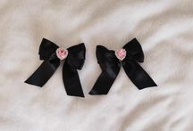Spinki kokardki lolita coquette
