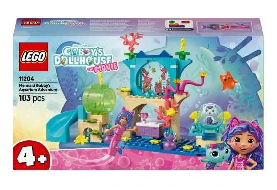 LEGO Koci Domek Gabi 11204 – Podwodna przygoda syrenki Gabi 4+